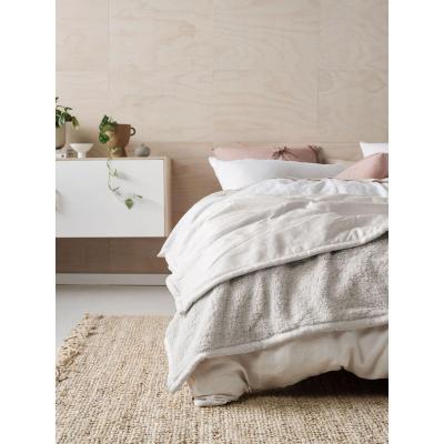Linen House Sena Ivory Blanket | Small