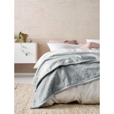 Linen House Sena Silver Blanket | Small