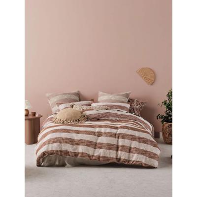 Linen House Oceania Cinnamon Quilt Cover Set | Queen