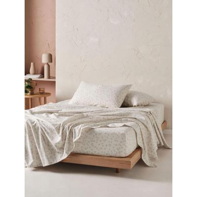 Linen House Zetta Flannelette Sheet Set | King