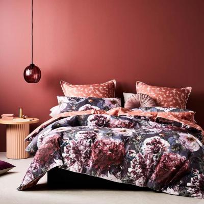 Logan & Mason Briar Quilt Cover Set | King Bed | Rose