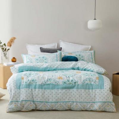 Logan & Mason Sunday Quilt Cover Set | Queen Bed | Spring