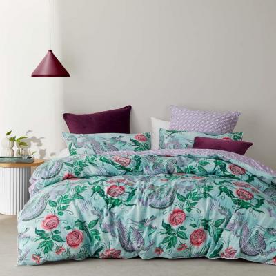 Logan & Mason Dragon Quilt Cover Set | King Bed | Jade 