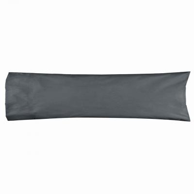 Logan & Mason 300TC Cotton Percale Body Pillowcase | Charcoal 
