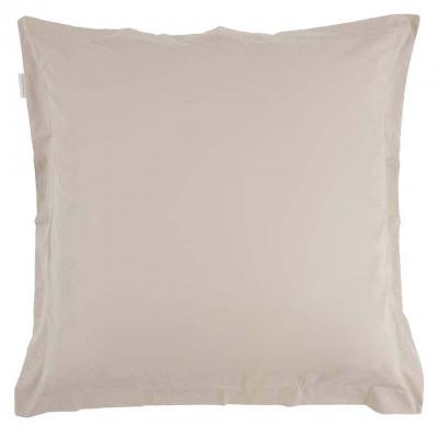 Logan & Mason 300TC Cotton Percale European Pillowcase | Stone 