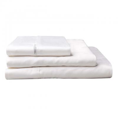 Logan & Mason 300TC Sheet Set | Single Bed | White