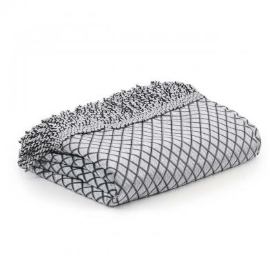 Davinci Lancaster Throw | Silver
