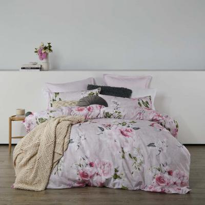 Logan & Mason Cherub Quilt Cover Set | Double Bed | Pink 