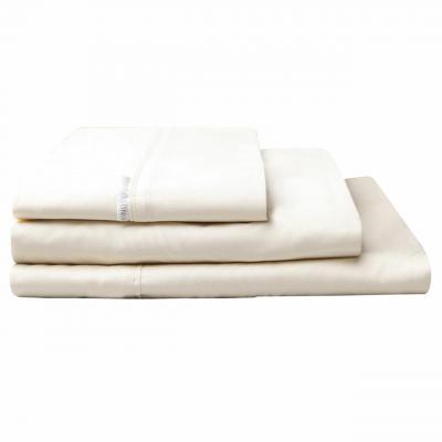 Logan & Mason Sheet Set 400TC | King Single Bed | Vanilla 