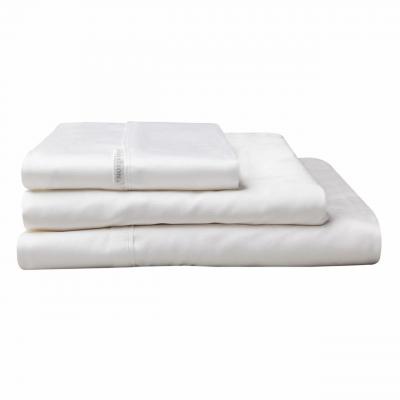 Logan & Mason Sheet Set 400TC | King Single Bed | White 