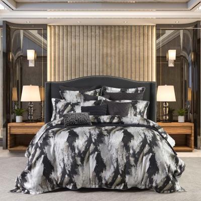 Davinci Vasari Quilt Cover Set | Queen Bed | Black