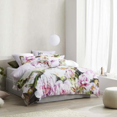 Logan & Mason Addie Quilt Cover Set | Queen Bed | Pink