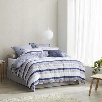 Logan & Mason Boss Quilt Cover Set | Queen Bed | Red 