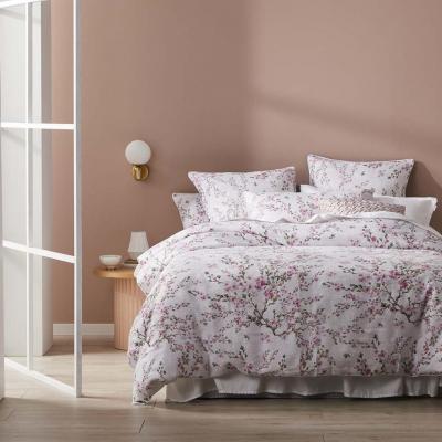Platinum Logan & Mason Milli Quilt Cover Set | Queen Bed | Rose