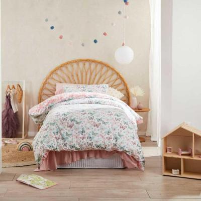 Logan & Mason Kids Flutterby Quilt Cover Set | Single Bed | Multi