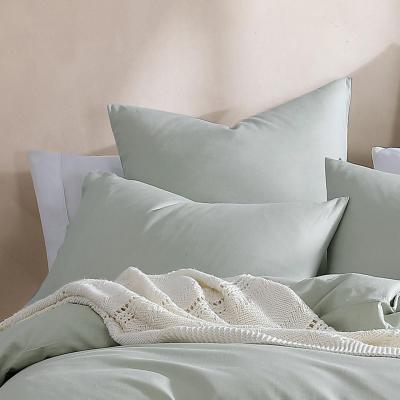 Platinum Logan & Mason Serene European Pillowcase | Celadon