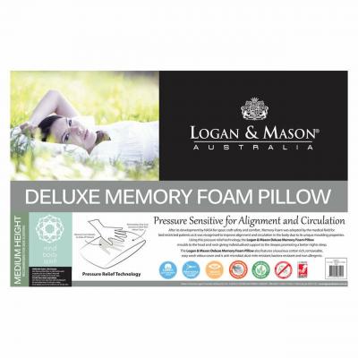 Logan and Mason Deluxe Memory Foam Pillow