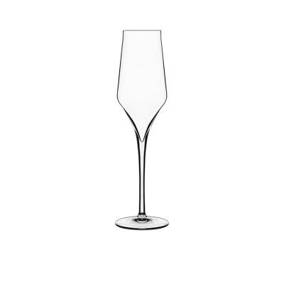 Luigi Bormioli Supremo Crystal Champagne Flute Glasses 6pcs Set 240ml | Made in Italy
