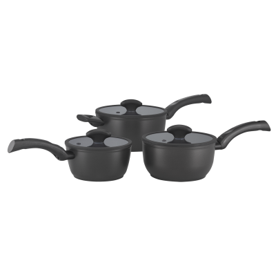 Essteele Per Salute 3pcs Covered Saucepan Set | 16cm/18cm/20cm 