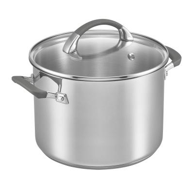 Anolon Endurance Stainless Steel Covered Stockpot | 24cm/7.6L