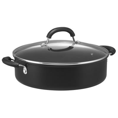Circulon Total Hard Anodised Covered Sauteuse Pan | 28cm/4.7L