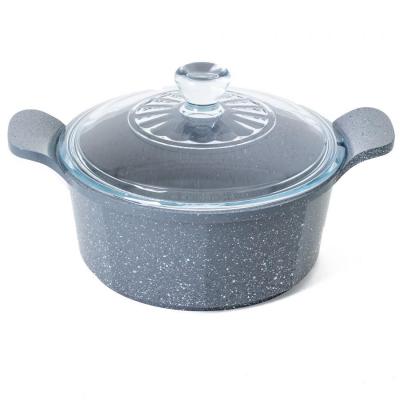 Neoflam Marble Casserole Induction with Glass Lid 20cm