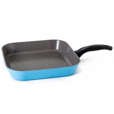 Neoflam Luke Hines Grill pan 28cm | Marble blue