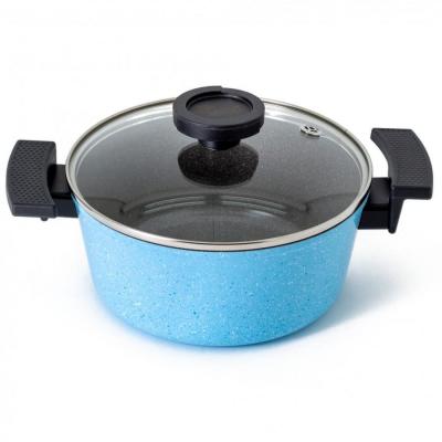 Neoflam Luke Hines Casserole 20cm | Marble Blue