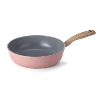 Neoflam Australia Retro Chef Pan Pink Demer Induction | 26cm/3.3L