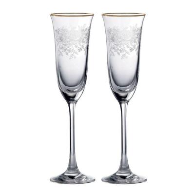 Royal Albert Old Country Roses Champagne Flute Pair