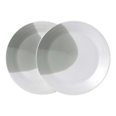 Royal Doulton Signature 1815 Plate Set 2 | 28cm | Green