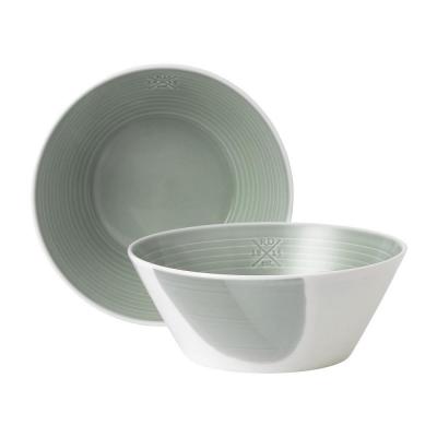Royal Doulton Signature 1815 Bowl Set 2 | 16cm | Green