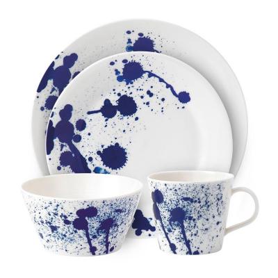 Royal Doulton Pacific Splash 16pcs Porcelain Dinner Ware Set