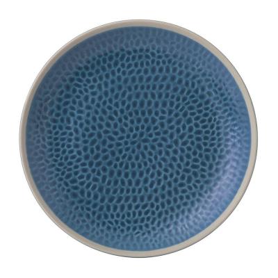 Royal Doulton Gordon Ramsay Plate Maze Grill 22cm Hammer | Blue