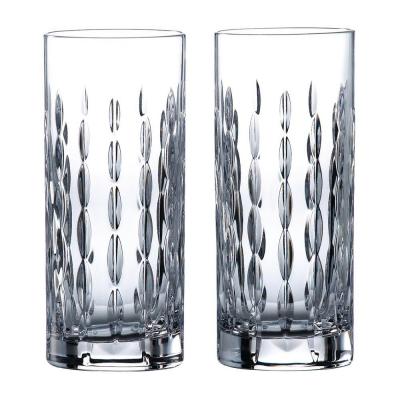 Royal Doulton R&D Collection Neptune Highball Drinking Glasses | Set of 2