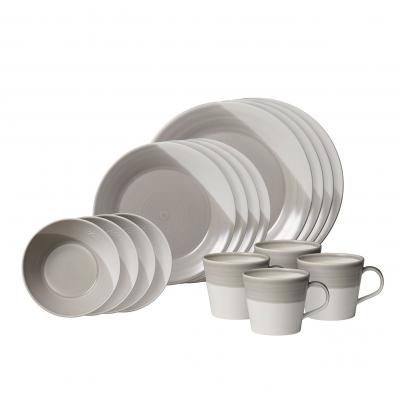 Royal Doulton Bowls of Plenty Collection 16 Piece Set | Grey