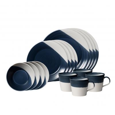 Royal Doulton Bowls of Plenty collection - 16 Piece set Dark Blue