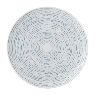 Royal Doulton ED Ellen DeGeneres Plate 21cm Polar Blue Dots