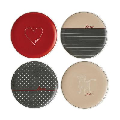 Royal Doulton ED Ellen DeGeneres collection - Plate 21cm Signature Set of 4