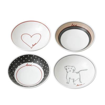 Royal Doulton ED Ellen DeGeneres collection - Bowl 14cm Signature Set of 4