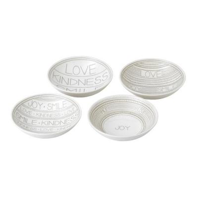 Royal Doulton ED Ellen DeGeneres Taupe Accents Bowl | 14cm | Set of 4 