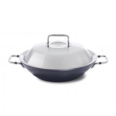 Fissler Adamant Wok with Metal Lid | 31cm