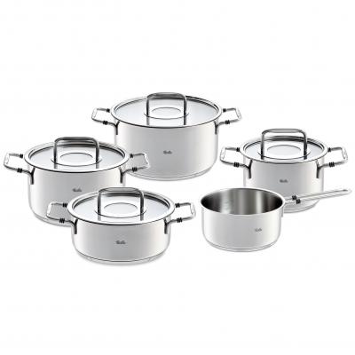Fissler Bonn with Glass Lids | 5 Piece Set 
