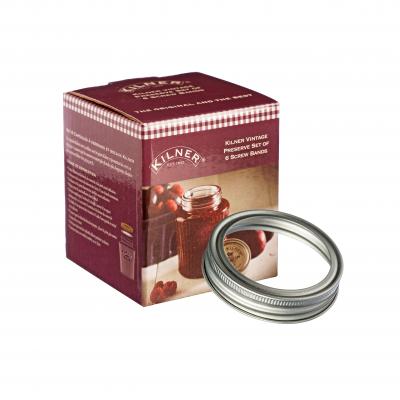 Kilner Vintage Screw Bands Pack of 6
