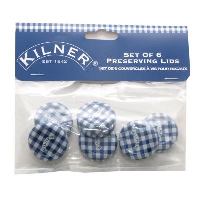 Kilner Twist Top Lids C 6X30mm | Set of 6