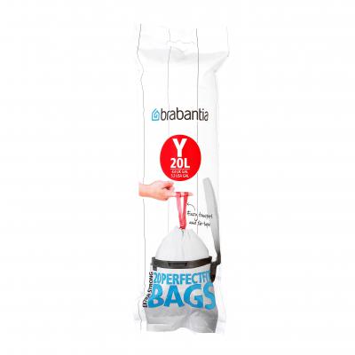 Brabantia PerfectFit bags Code Y 20L 20bags/roll | White