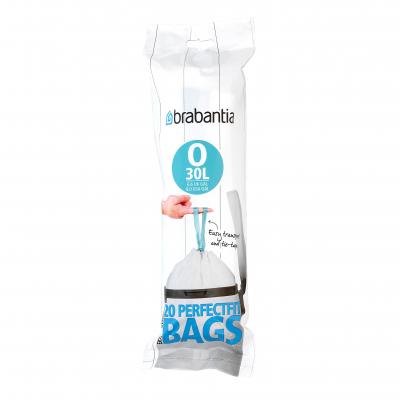 Brabantia Perfect Fir Bags Code O 30L 20bags/Roll | White