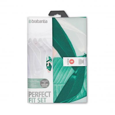 Brabantia Ironing Board Cover Tropical Leaves 124x38cm