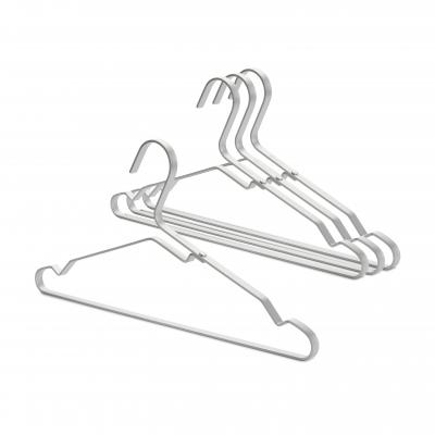 Brabantia Aluminum Clothes Hanger Set of 4 | Silver
