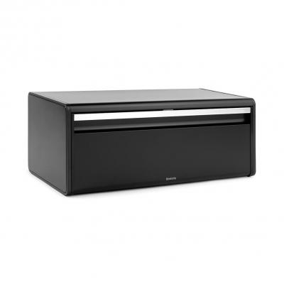 Brabantia Fall Front Bread Bin | Matt Black